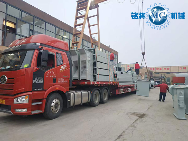 江蘇張家港客戶(hù)干粉砂漿生產(chǎn)線(xiàn)設(shè)備發(fā)貨