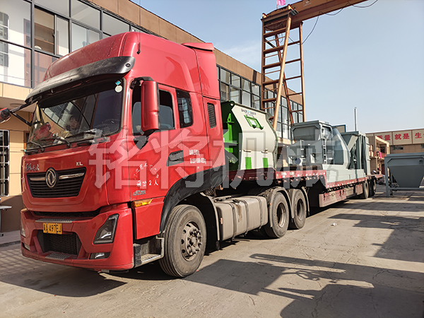 四立方主機(jī)，時(shí)產(chǎn)15噸生產(chǎn)線(xiàn)，發(fā)往江蘇連云港