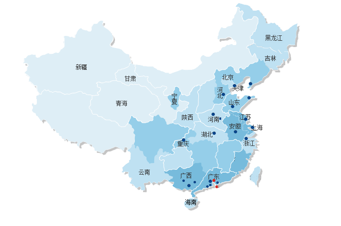 泰州世紀(jì)泰鋒機(jī)電設(shè)備制造有限公司辦事處 世紀(jì)泰鋒全 國(guó)辦事處分布圖